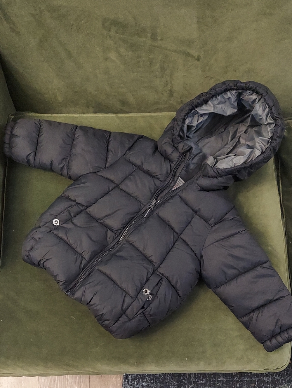 Zara Baby Hooded Puffer Jacket